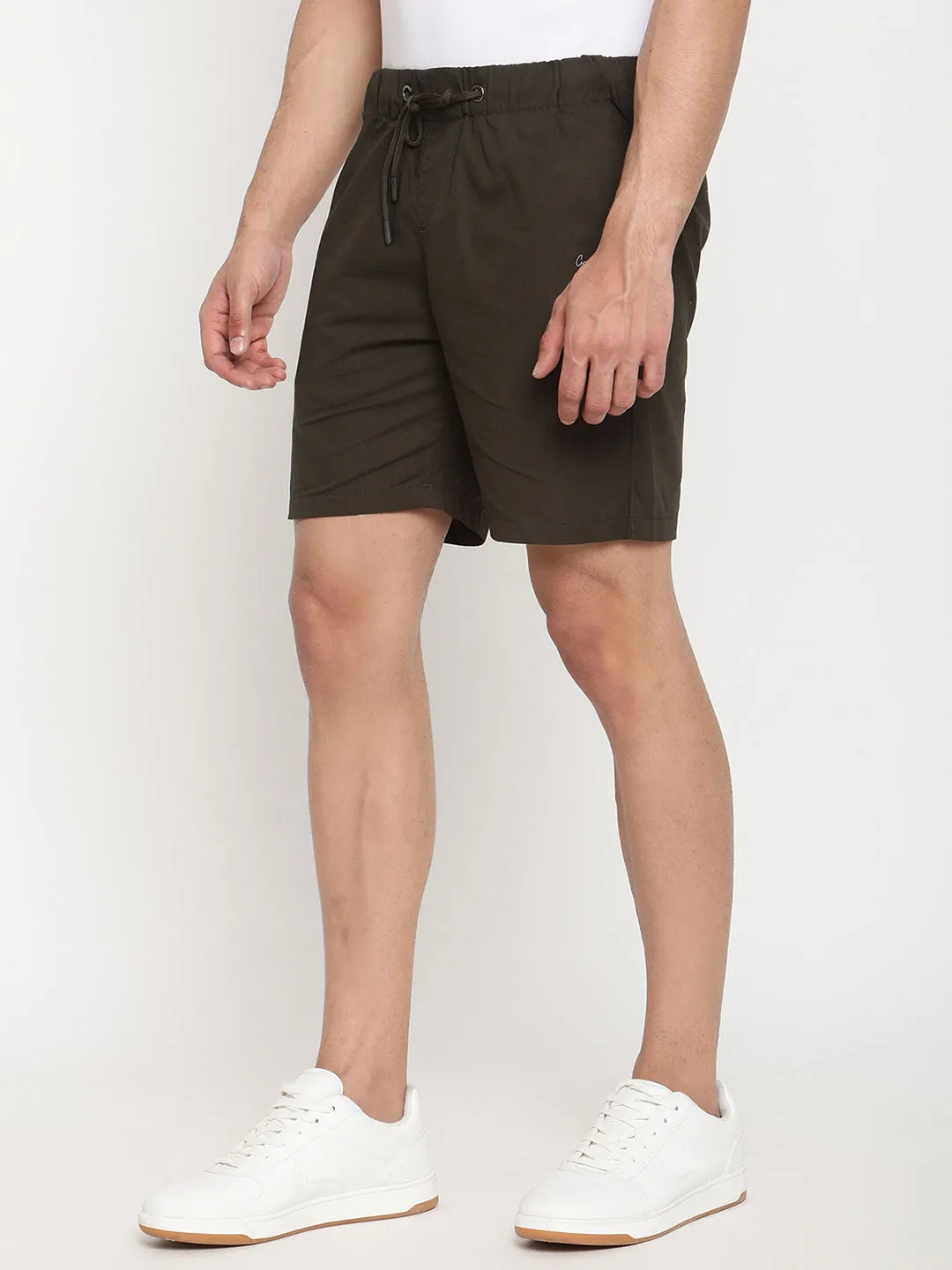 Men's Olive Shorts