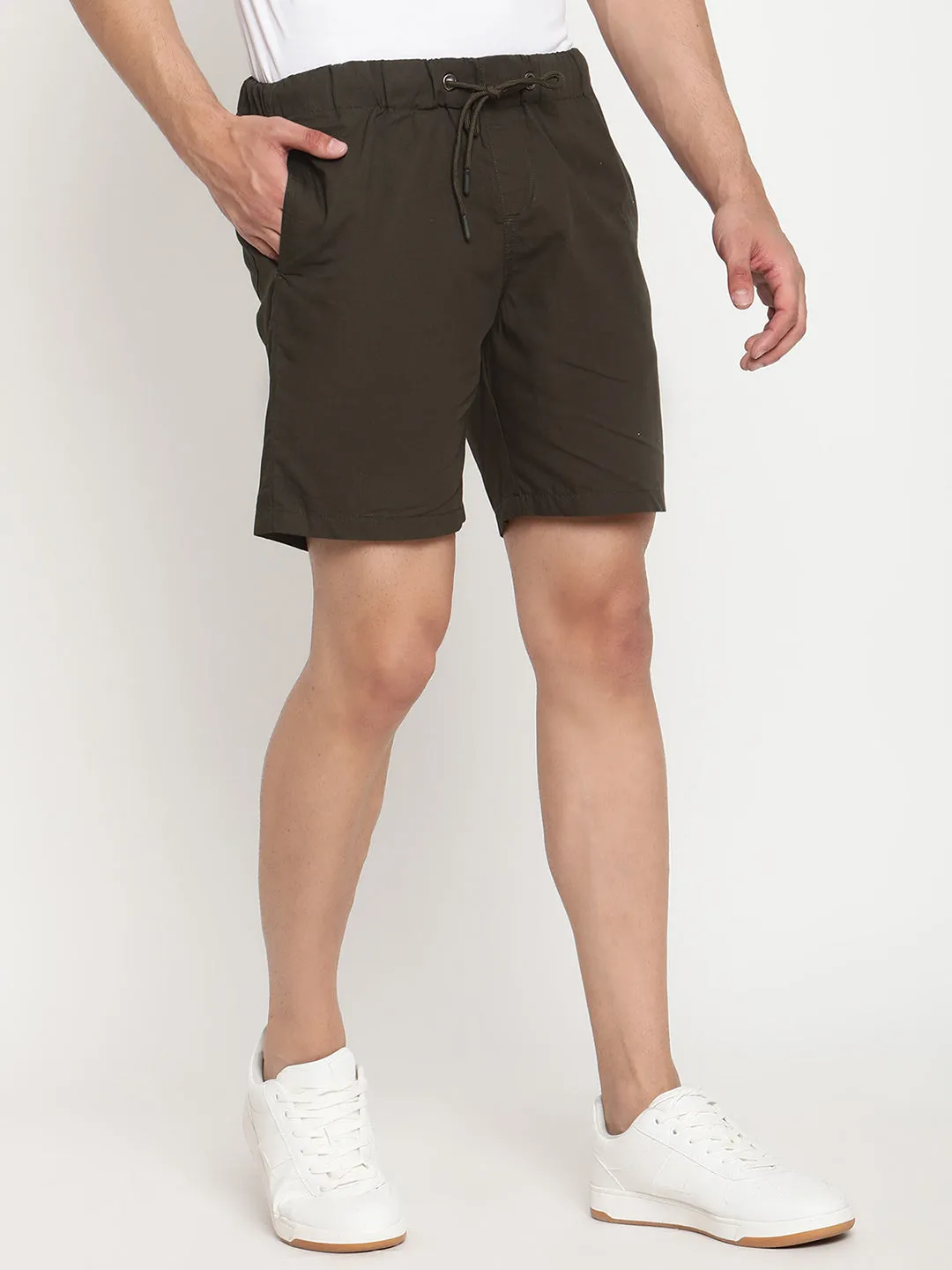 Men's Olive Shorts