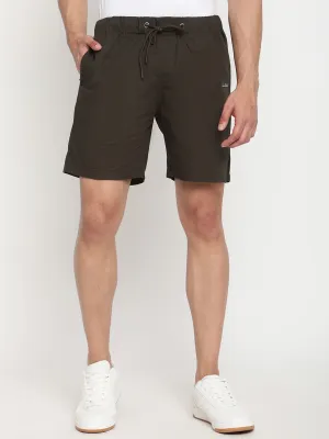 Men's Olive Shorts
