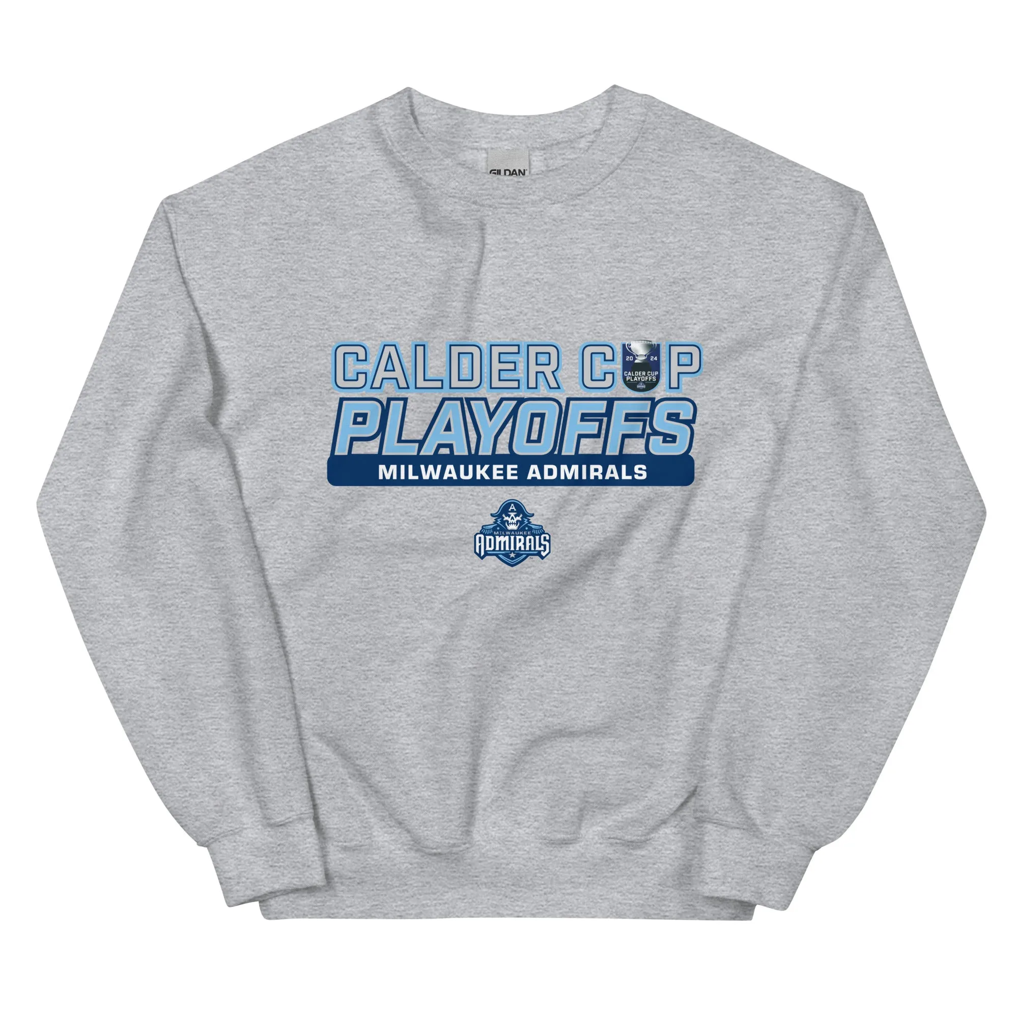 Milwaukee Admirals 2024 Calder Cup Playoffs Adult Crewneck Sweatshirt