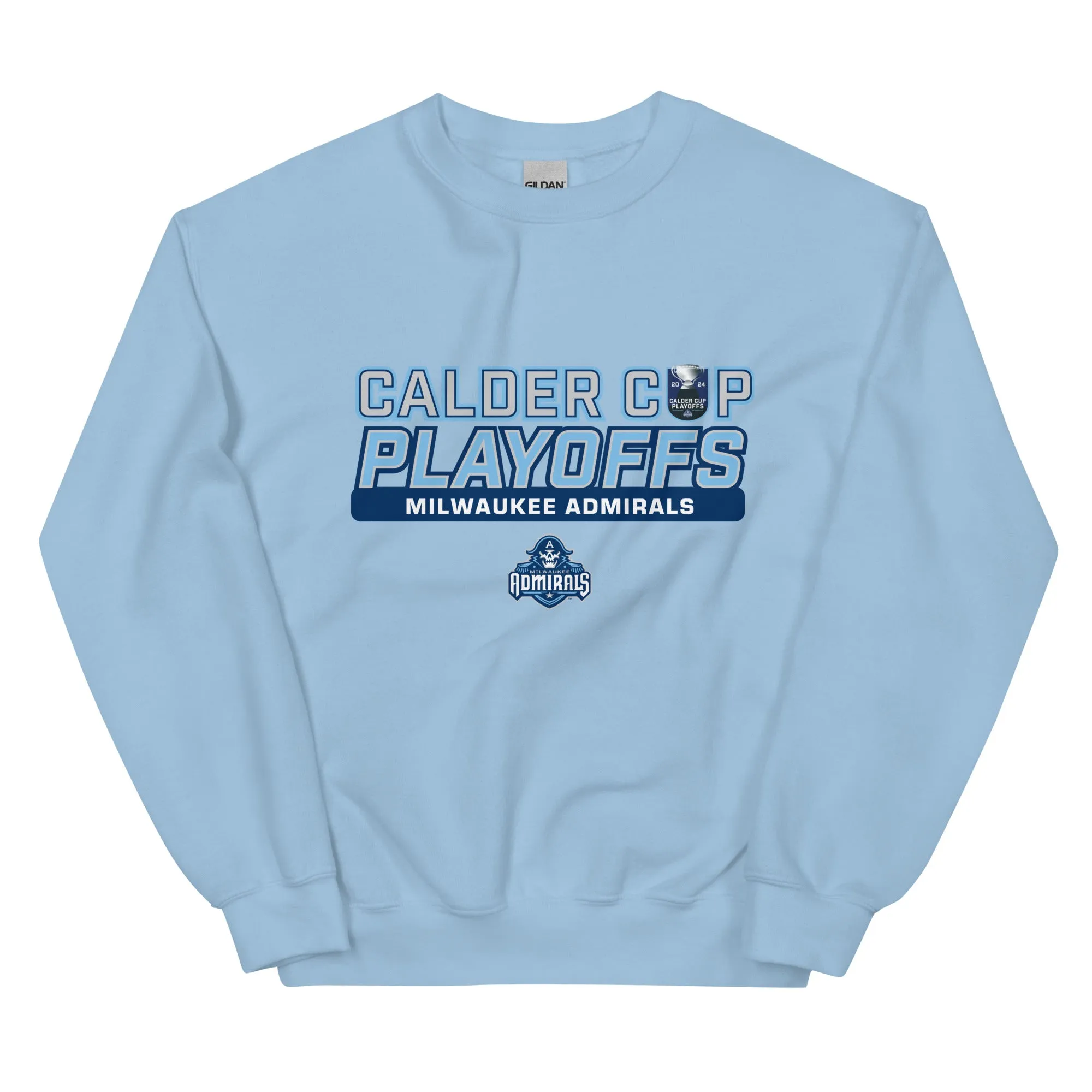 Milwaukee Admirals 2024 Calder Cup Playoffs Adult Crewneck Sweatshirt