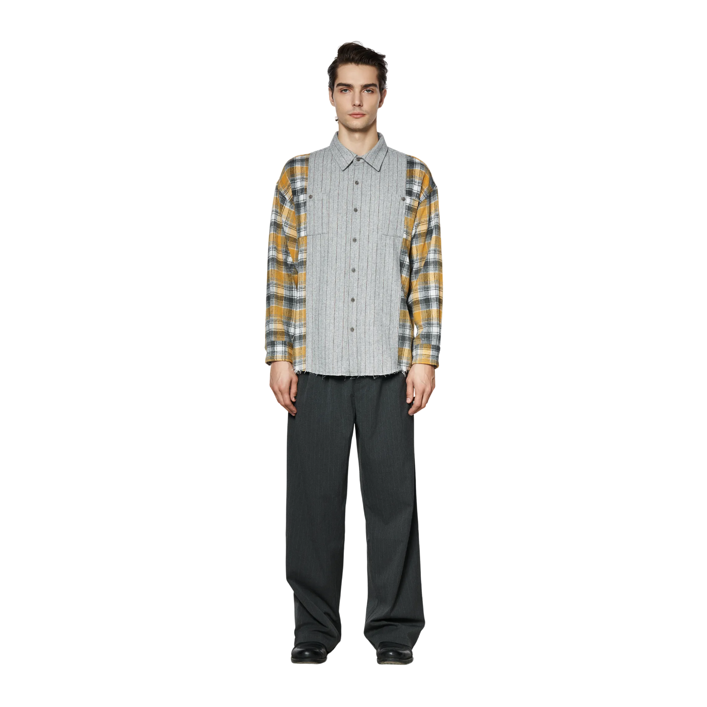 MIX-PRINT SHIRT