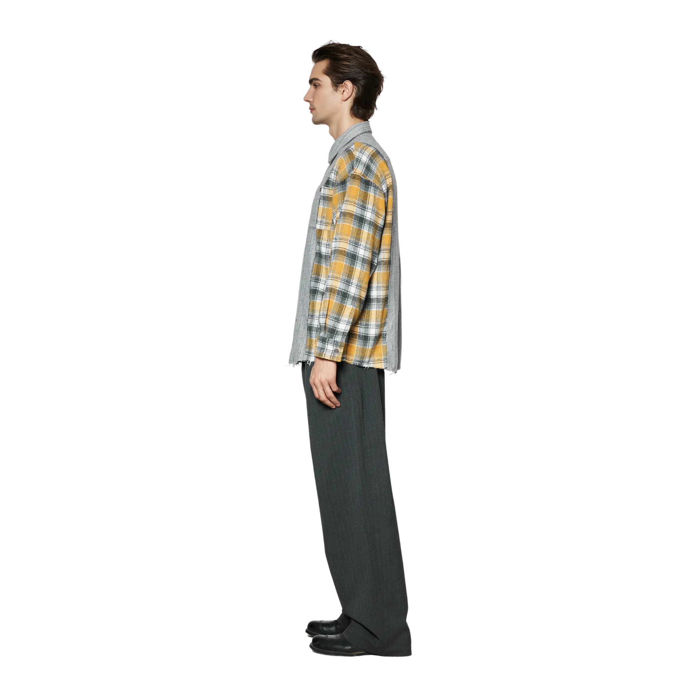 MIX-PRINT SHIRT