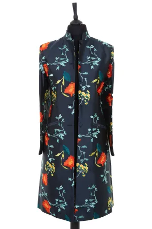 Nehru Coat in Poppy - In Stock Sale