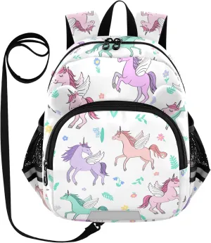 Pastel Colors Winged Little Kid Toddler Backpack Baby Boys Girls Kindergarten Pre School Bags Cute Cartoon Backpacks for children