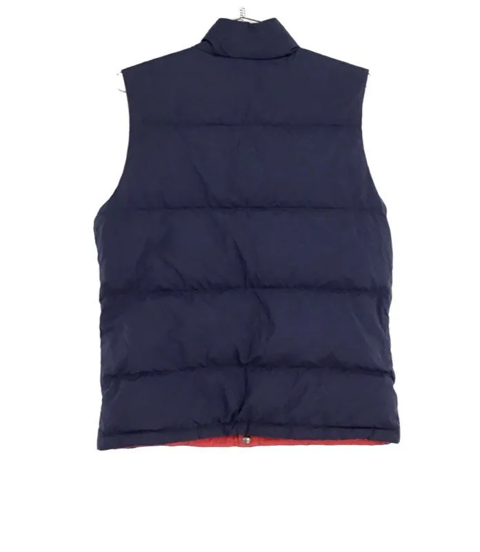 Polo Ralph Lauren Boys Blue Collared Reversible Puffer Vest - Size L 14-16