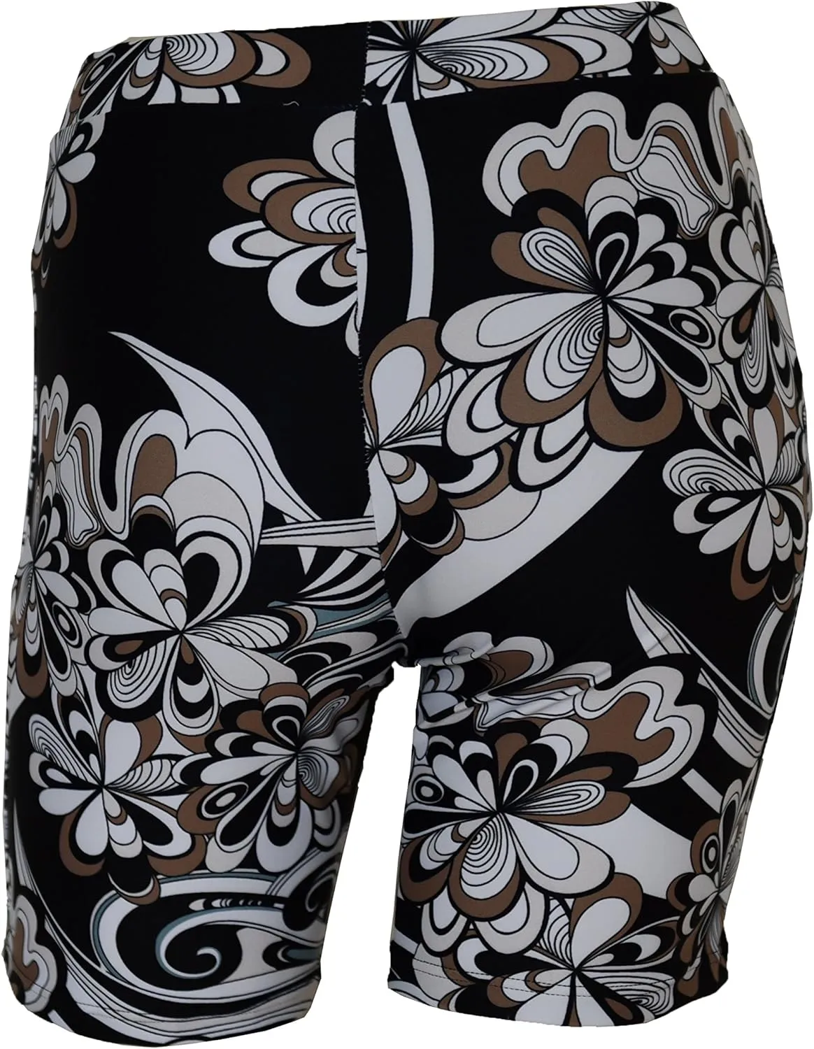 Private Island Women UPF 50  Skinny Beach Board Shorts Swimsuit Hot Pants Bathing Swim Rash Guard Bottom (YSP)