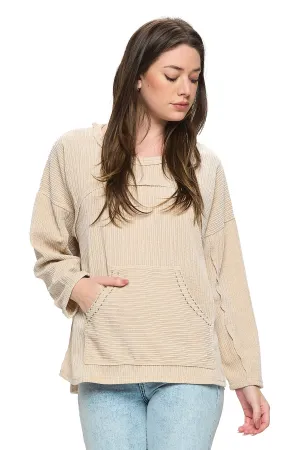 Pullover Casual Patchwork Oversized