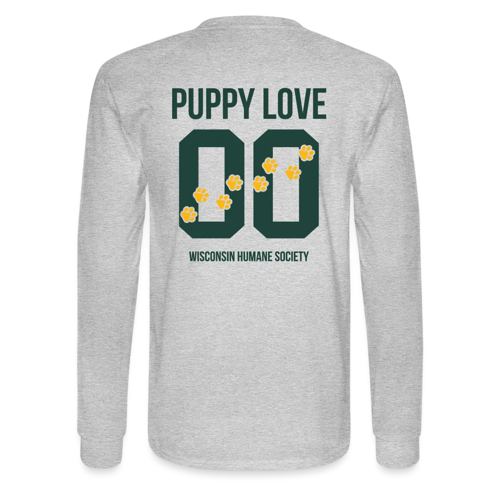 Puppy Love Classic Long Sleeve T-Shirt (Light Colors)