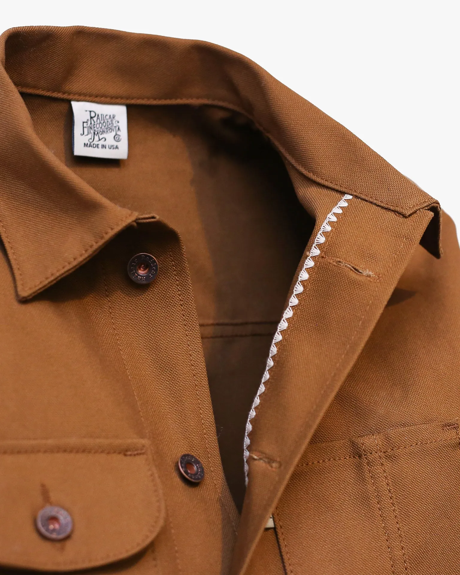 Railcar Fine Goods Chore Coat - 12oz Duck Canvas