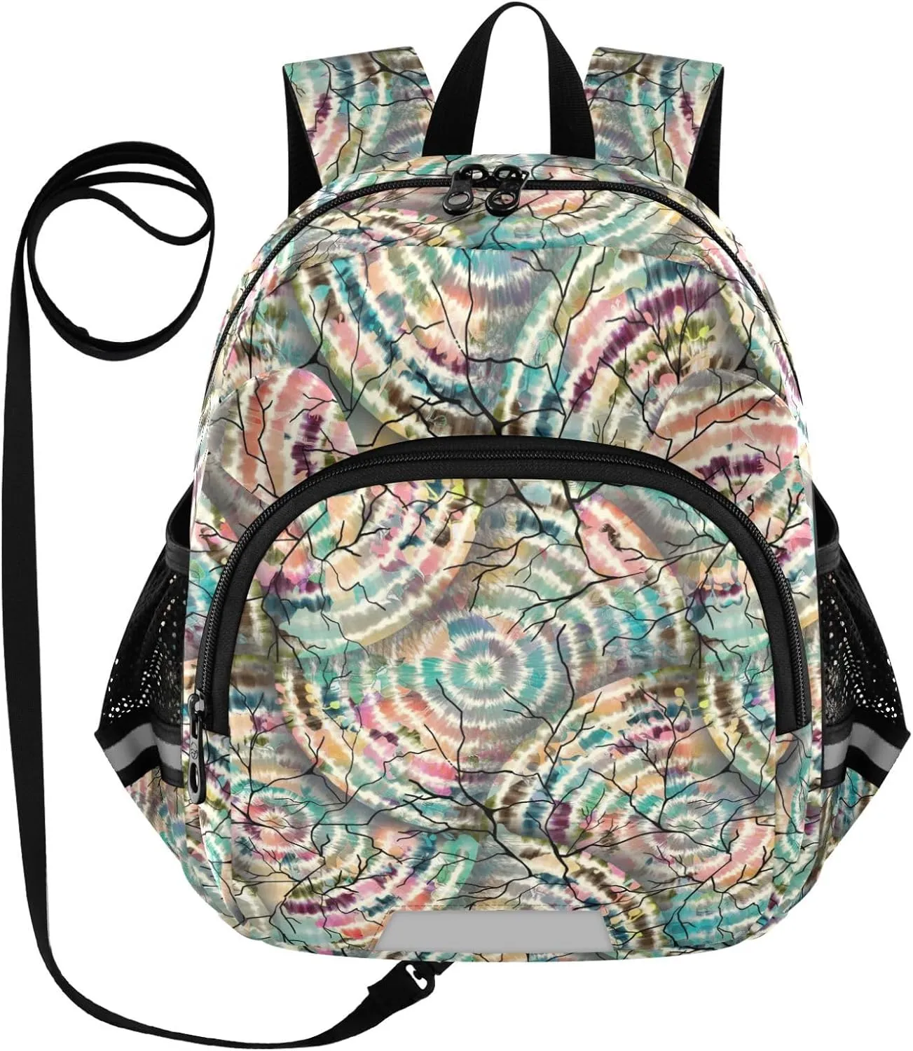Rainbow Circle Pattern Little Kid Toddler Backpack Baby Boys Girls Kindergarten Pre School Bags Cute Cartoon Backpacks for children
