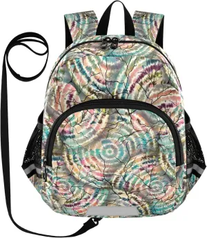 Rainbow Circle Pattern Little Kid Toddler Backpack Baby Boys Girls Kindergarten Pre School Bags Cute Cartoon Backpacks for children