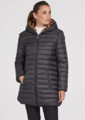 Reversible Faux Fur Puffer
