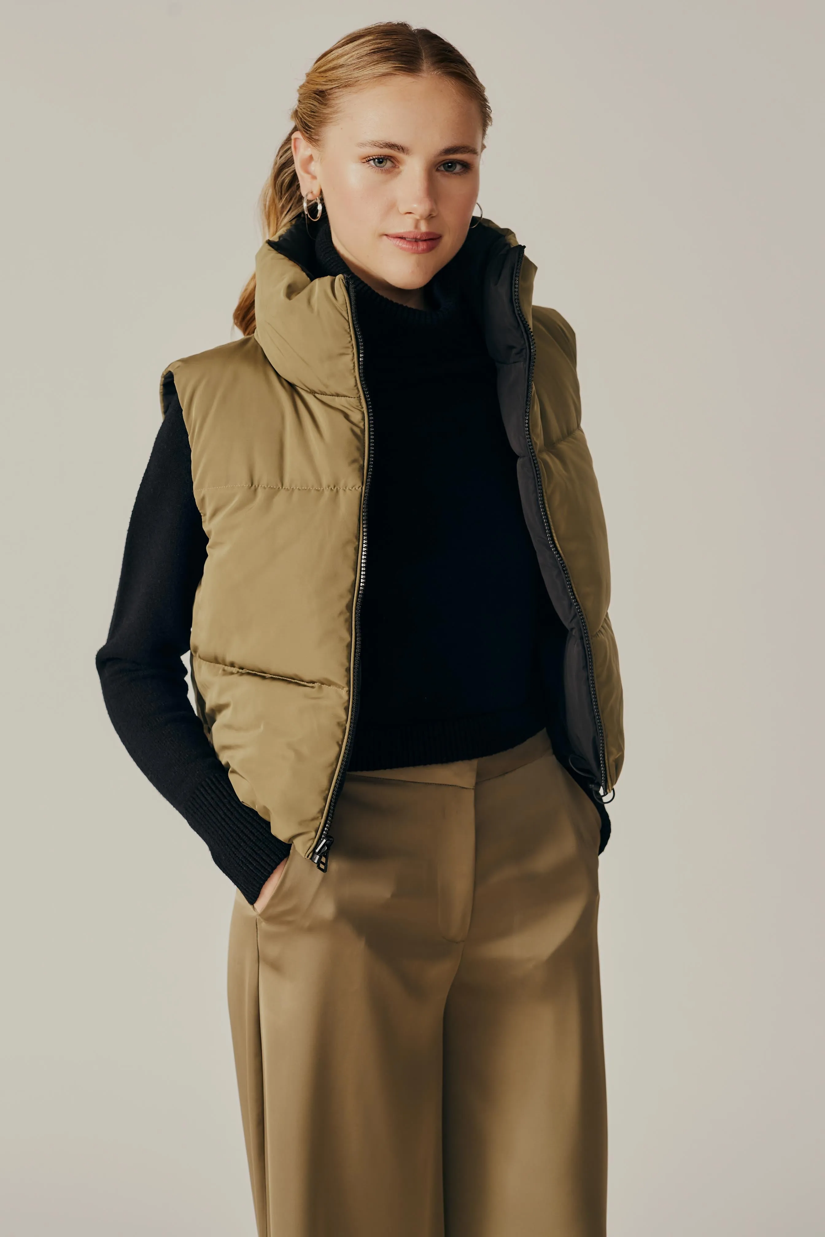 Reversible Puffer Vest
