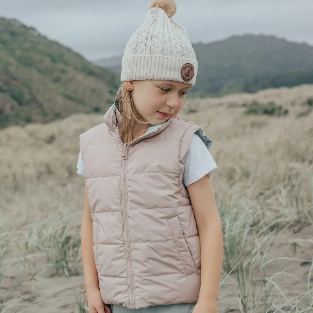 Reversible Vest (Forget Me Not)