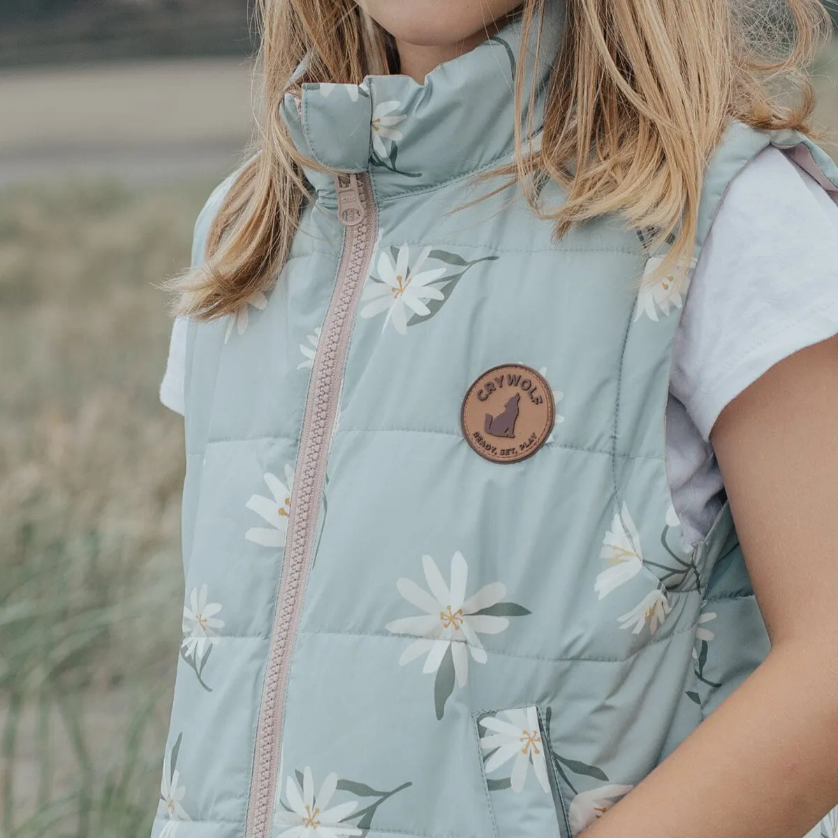 Reversible Vest (Forget Me Not)