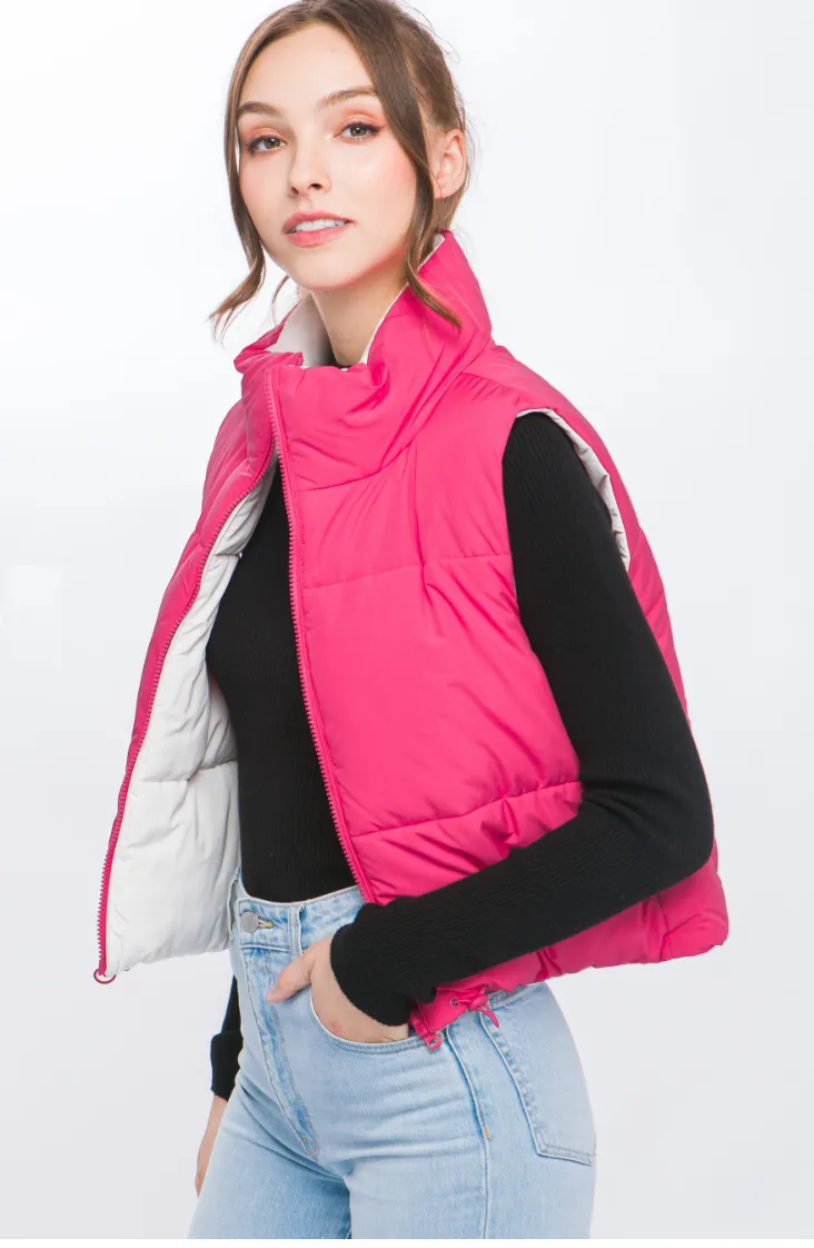 Reversible Vest | Pink