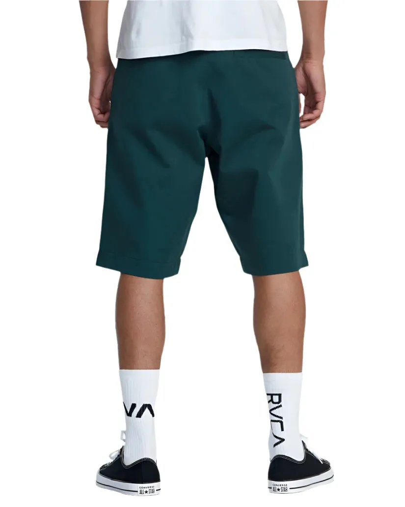 RVCA - Americana Relaxed Fit Shorts (Hunter Green)