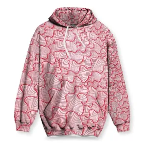 SCRIBBLEWAVE - Red Hoodie