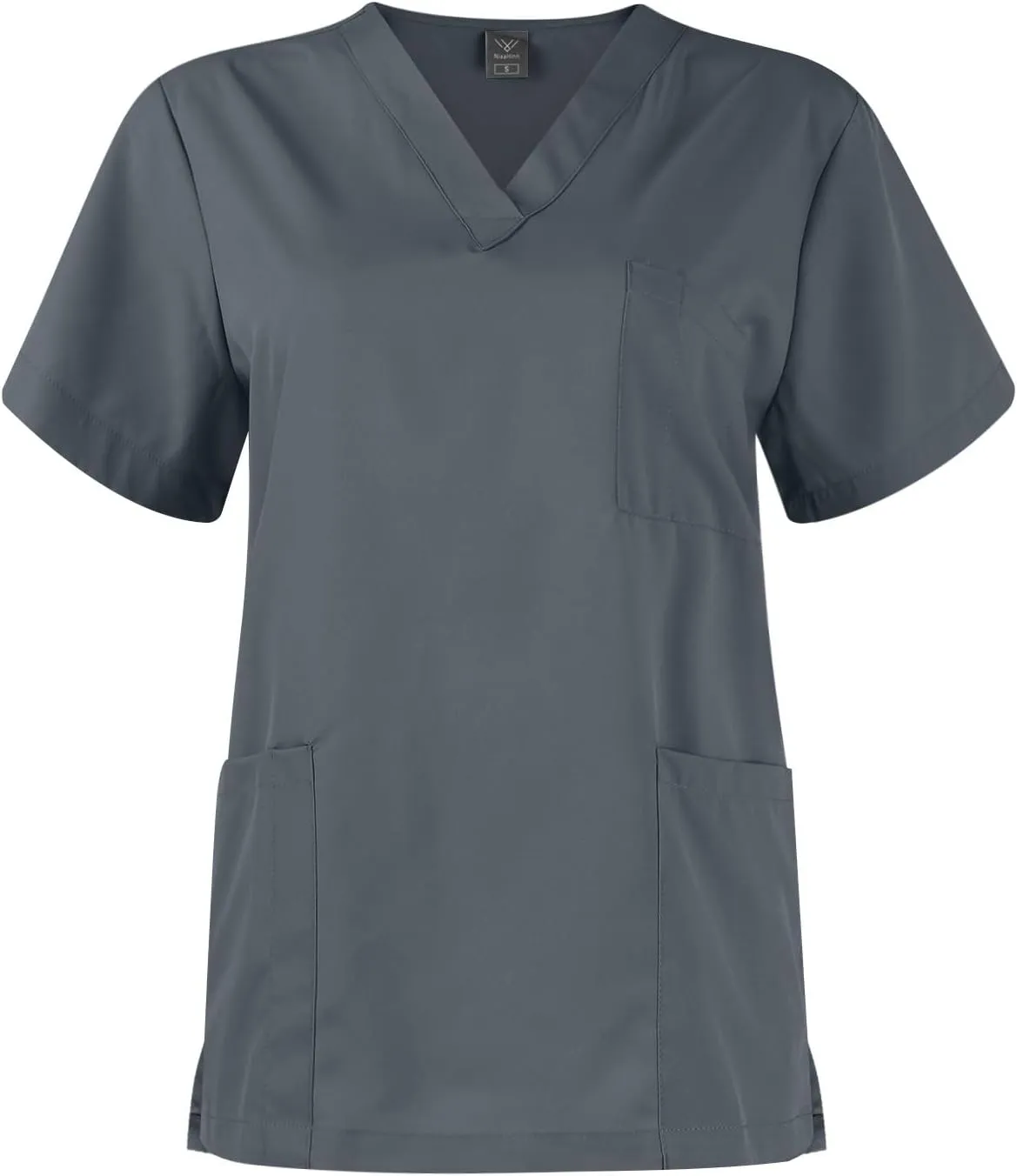 Scrub Sets for Woman 2025 Essential Jogger Scrub Set Nursing Uniform Stretch V-Neck Top & Drawstring Cargo Pants
