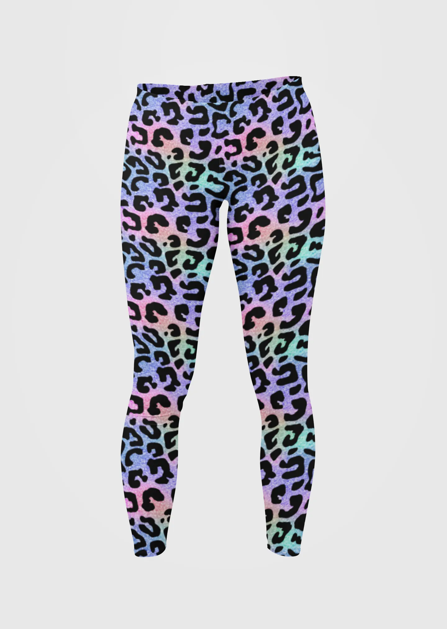 Shimmering Wildcat Print Legging