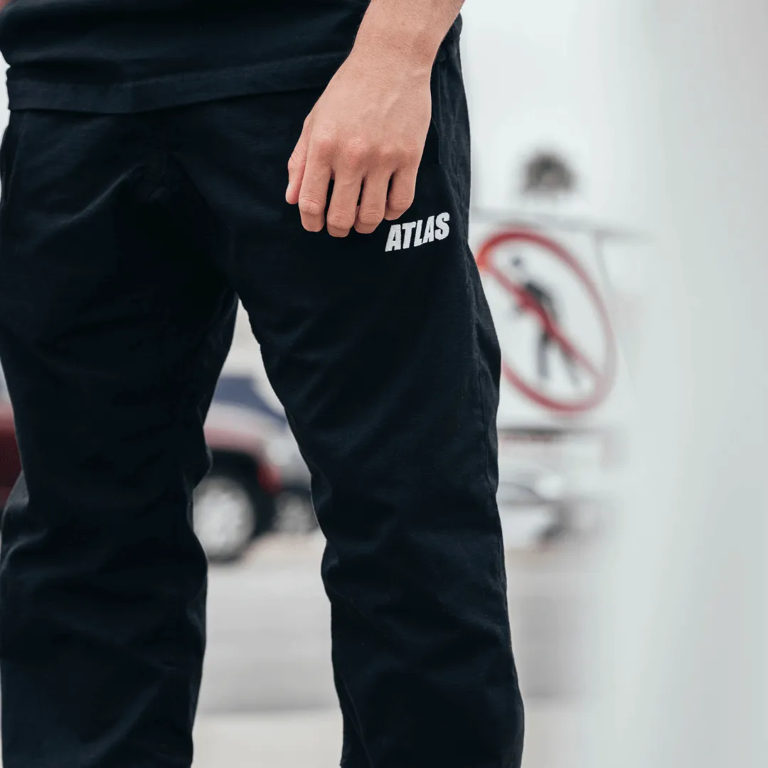 The Atlas Brand - 'Street' Ripstop Pants - Black