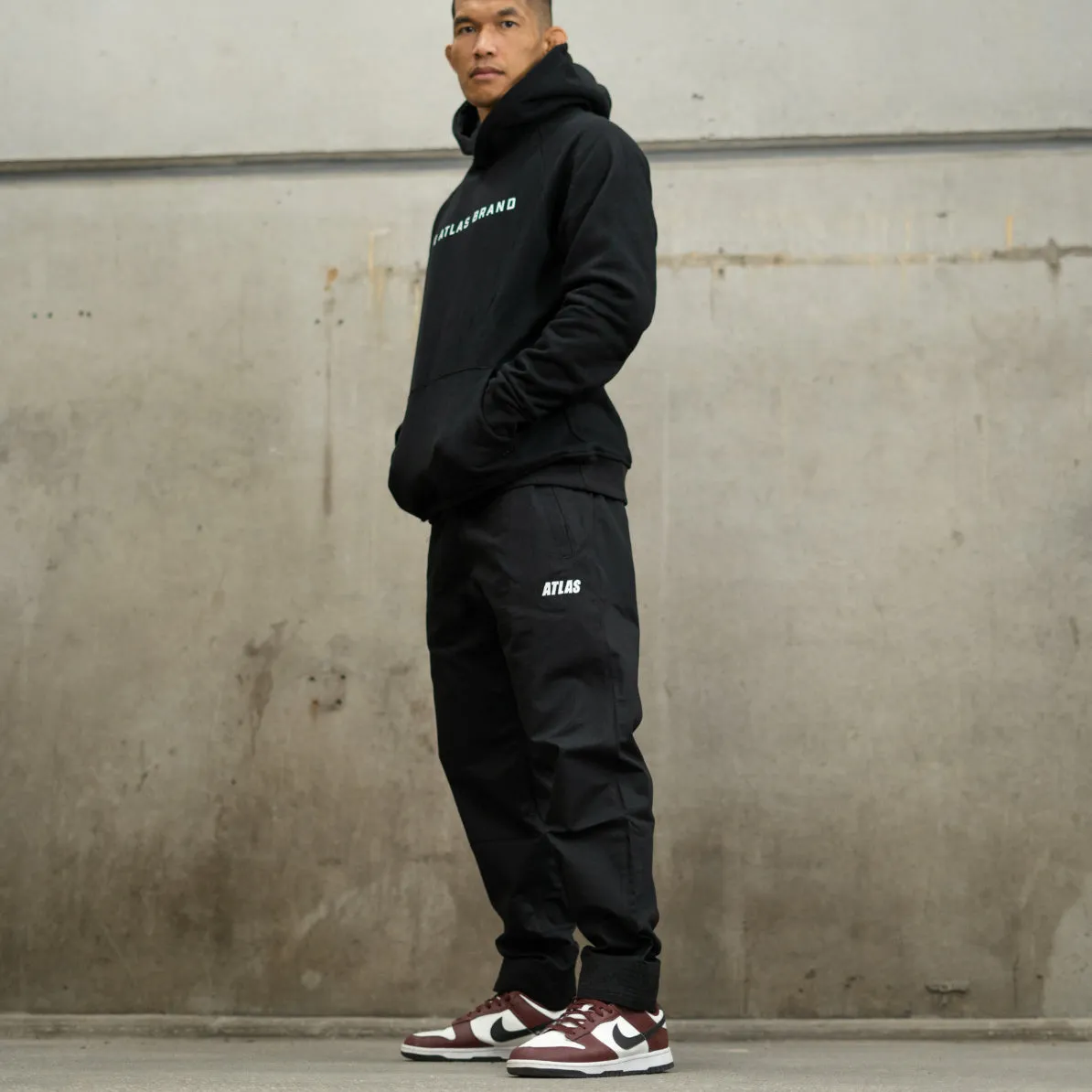 The Atlas Brand - 'Street' Ripstop Pants - Black