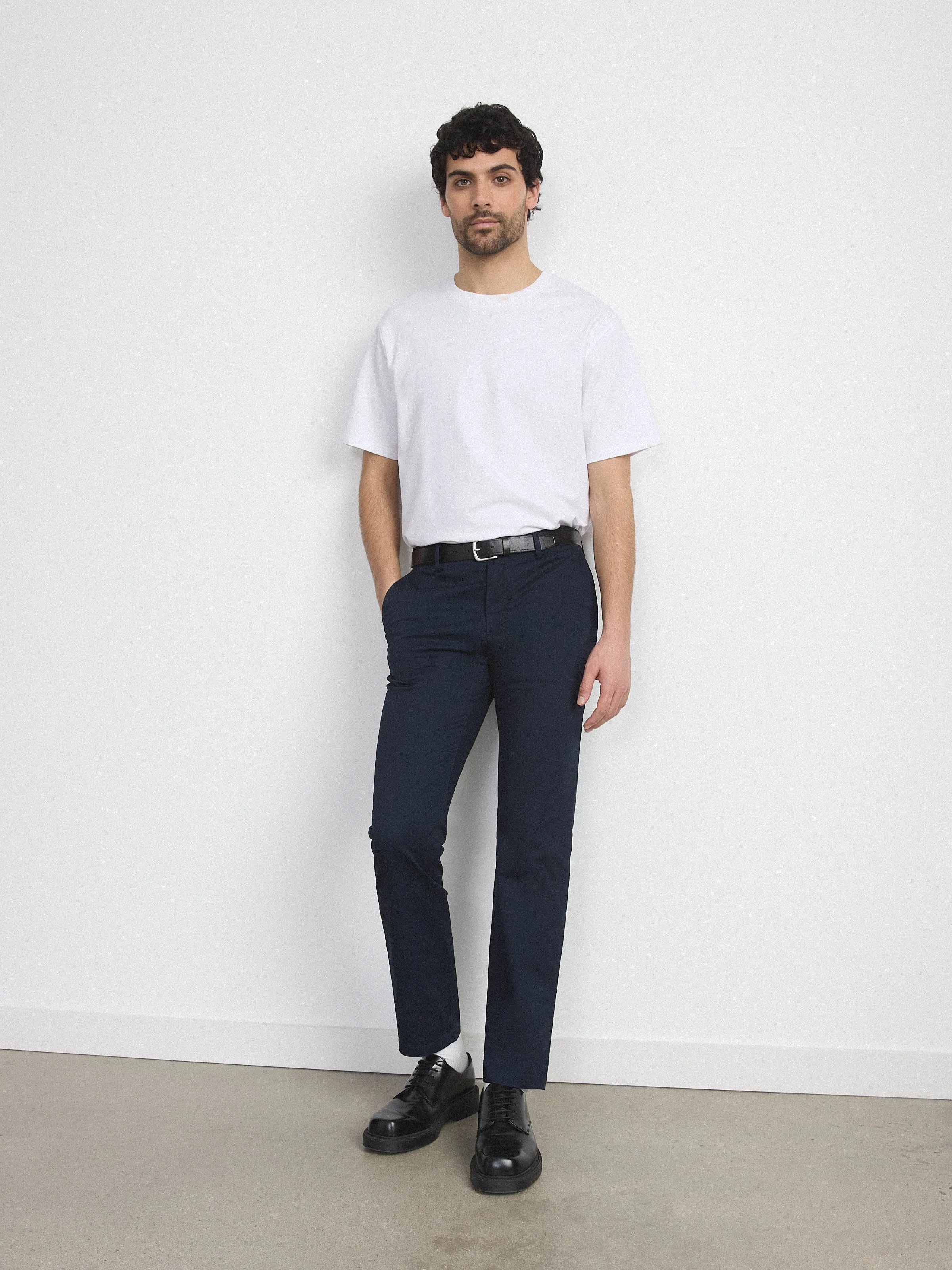 The Brunswick Chino Pant in Deep Blue