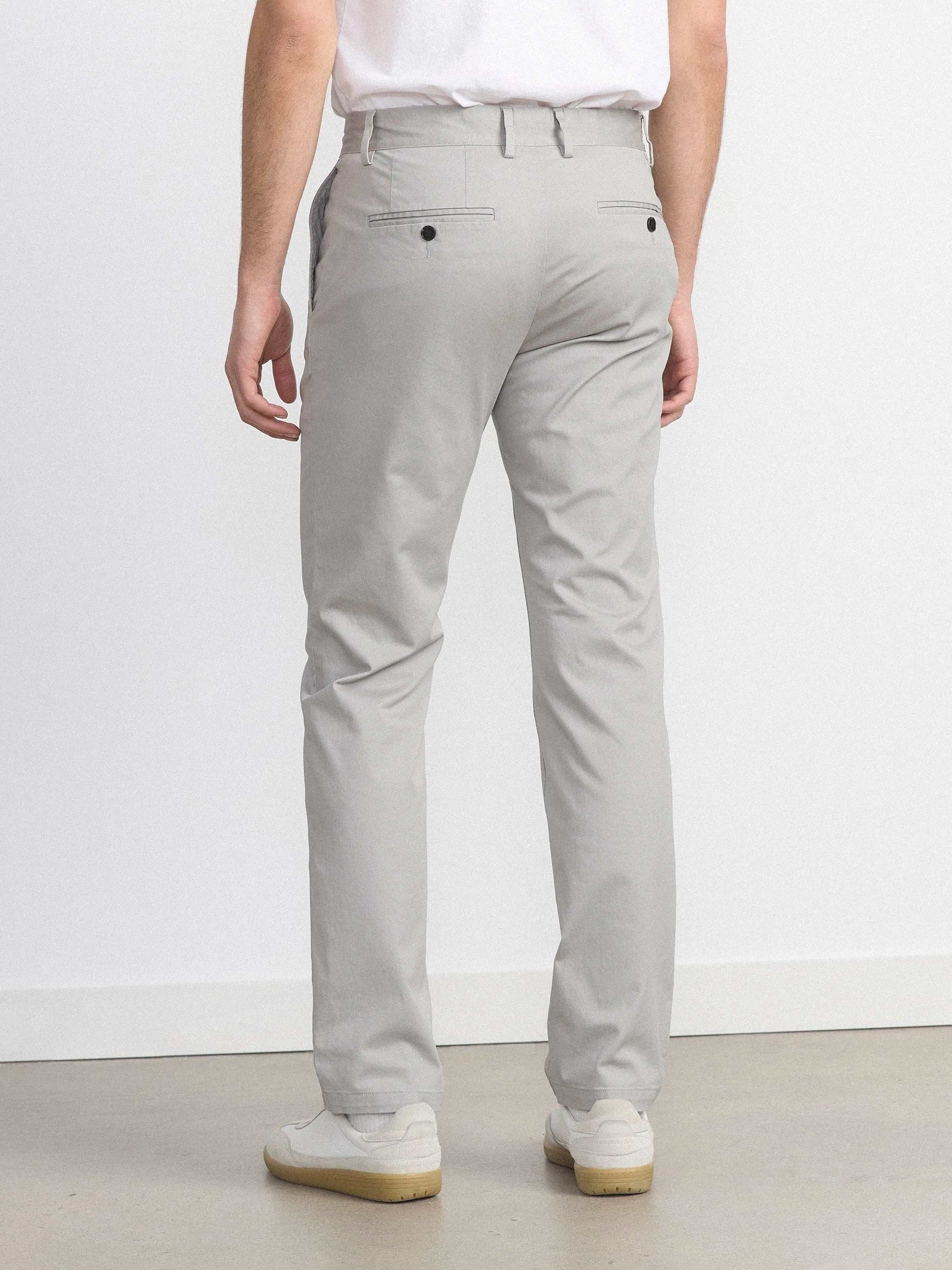 The Brunswick Chino Pant in Flint Grey