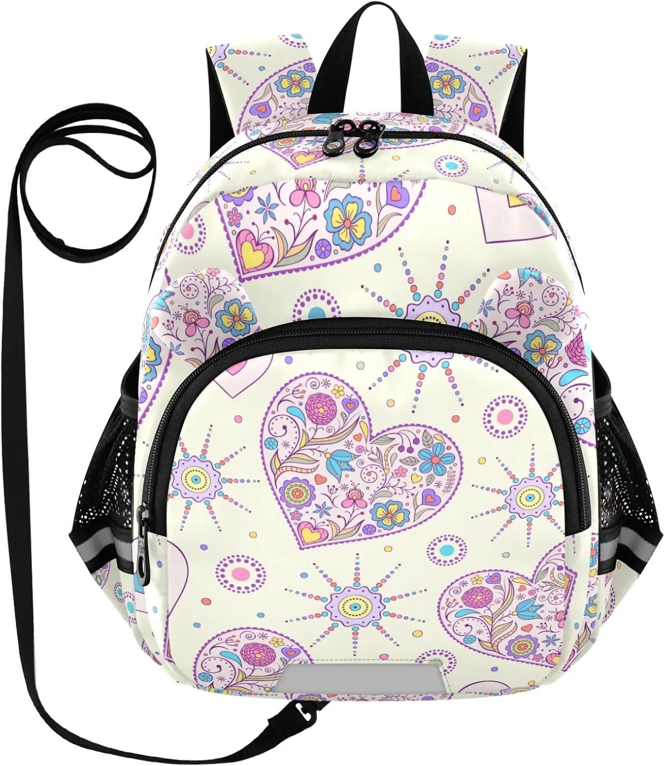 Valentine's Day Abstract Hearts Little Kid Toddler Backpack Baby Boys Girls Kindergarten Pre School Bags Cute Cartoon Backpacks for children