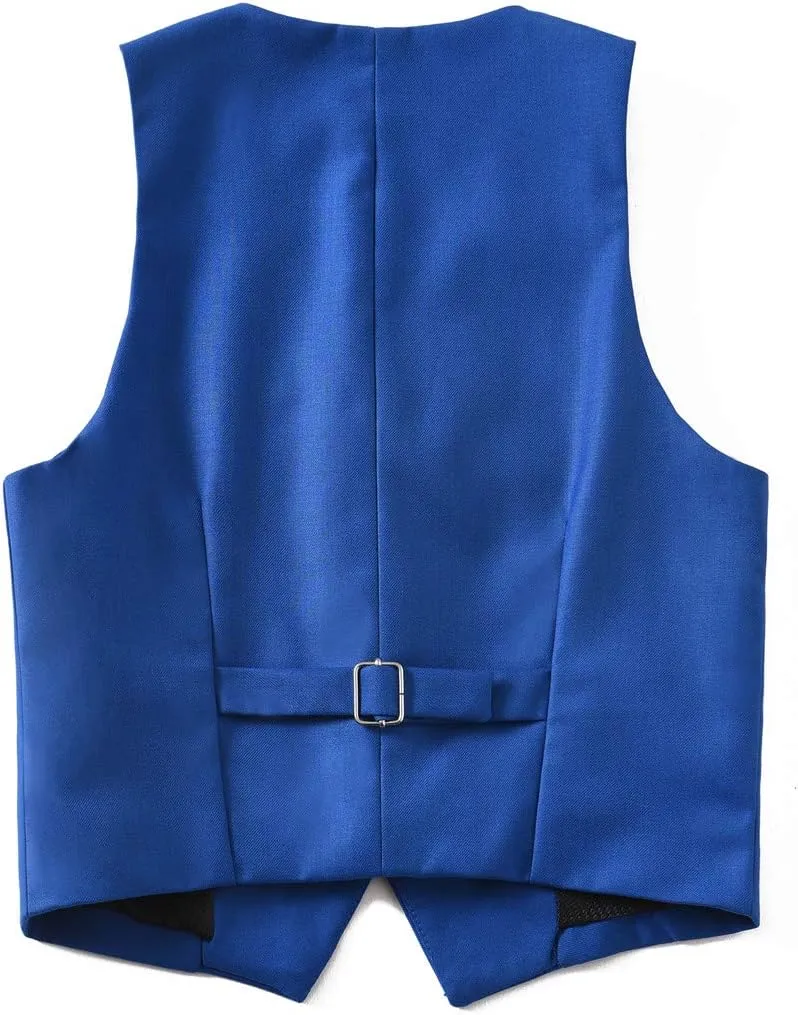 Visaccy Boys Suits Slim Fit Dress Clothes Ring Bearer Outfit