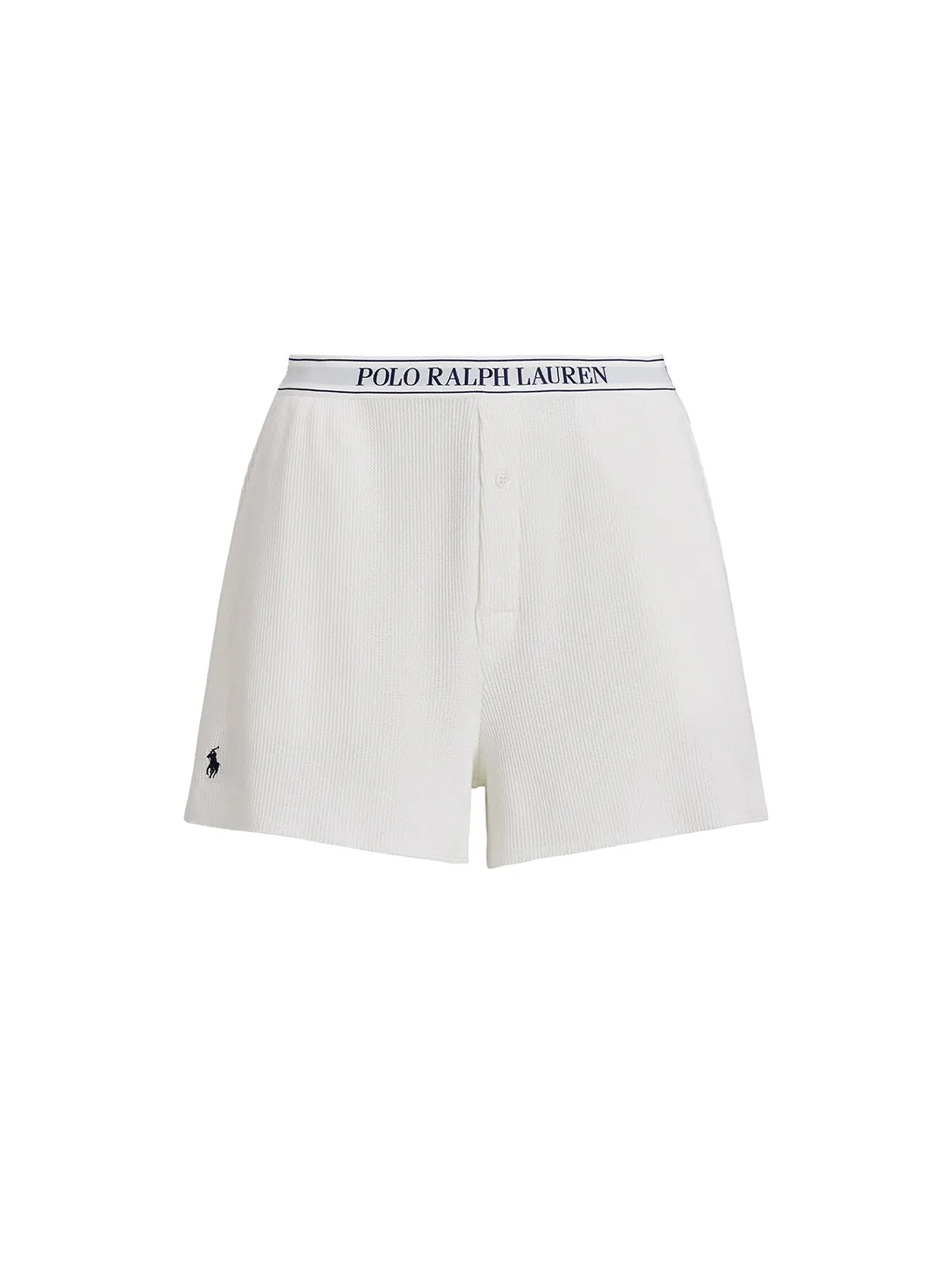 Waffle Boxer Short - Ecru