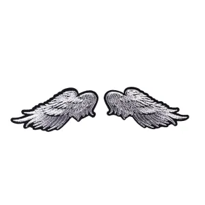 Wings Shape Fusible Patch On Clothes / Unisex Rave Outfits Accessory For Jackets and Bags