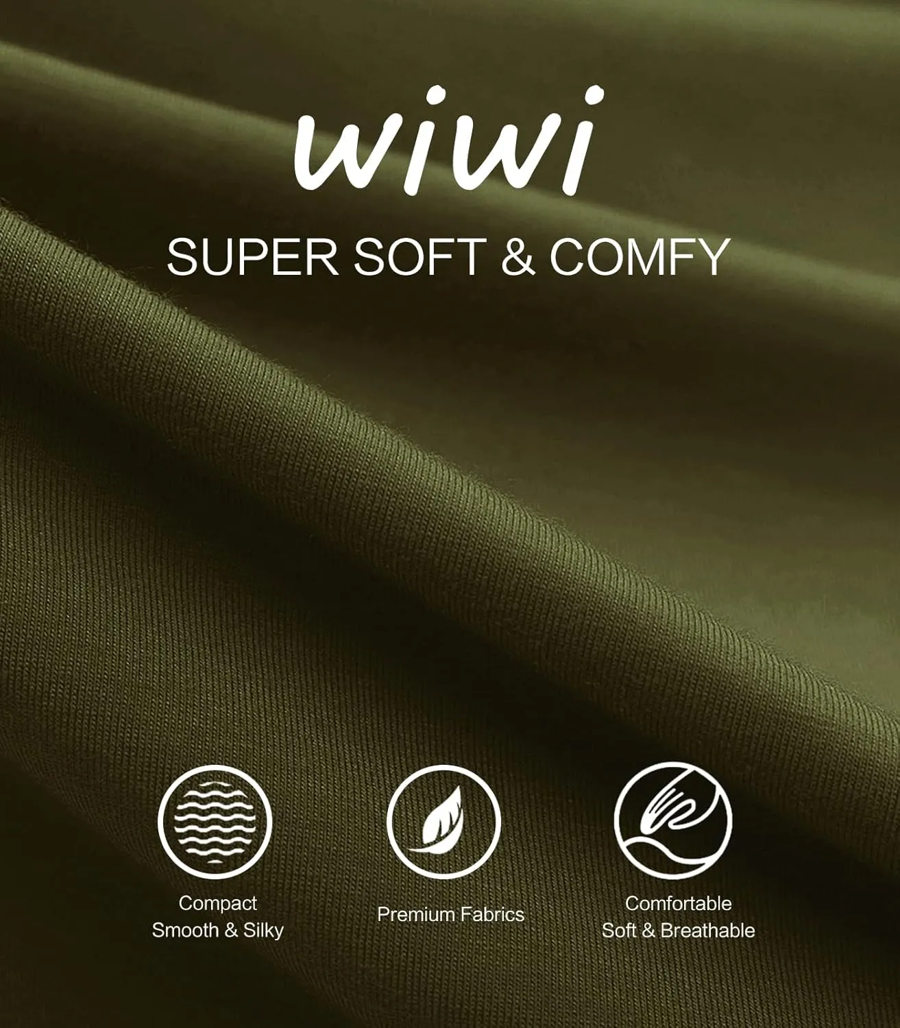 WiWi Women's Casual Wide Leg Palazzo Pants Comfy Lounge Pajama Bottoms Viscose from Bamboo Yoga Sweatpants S-XXL
