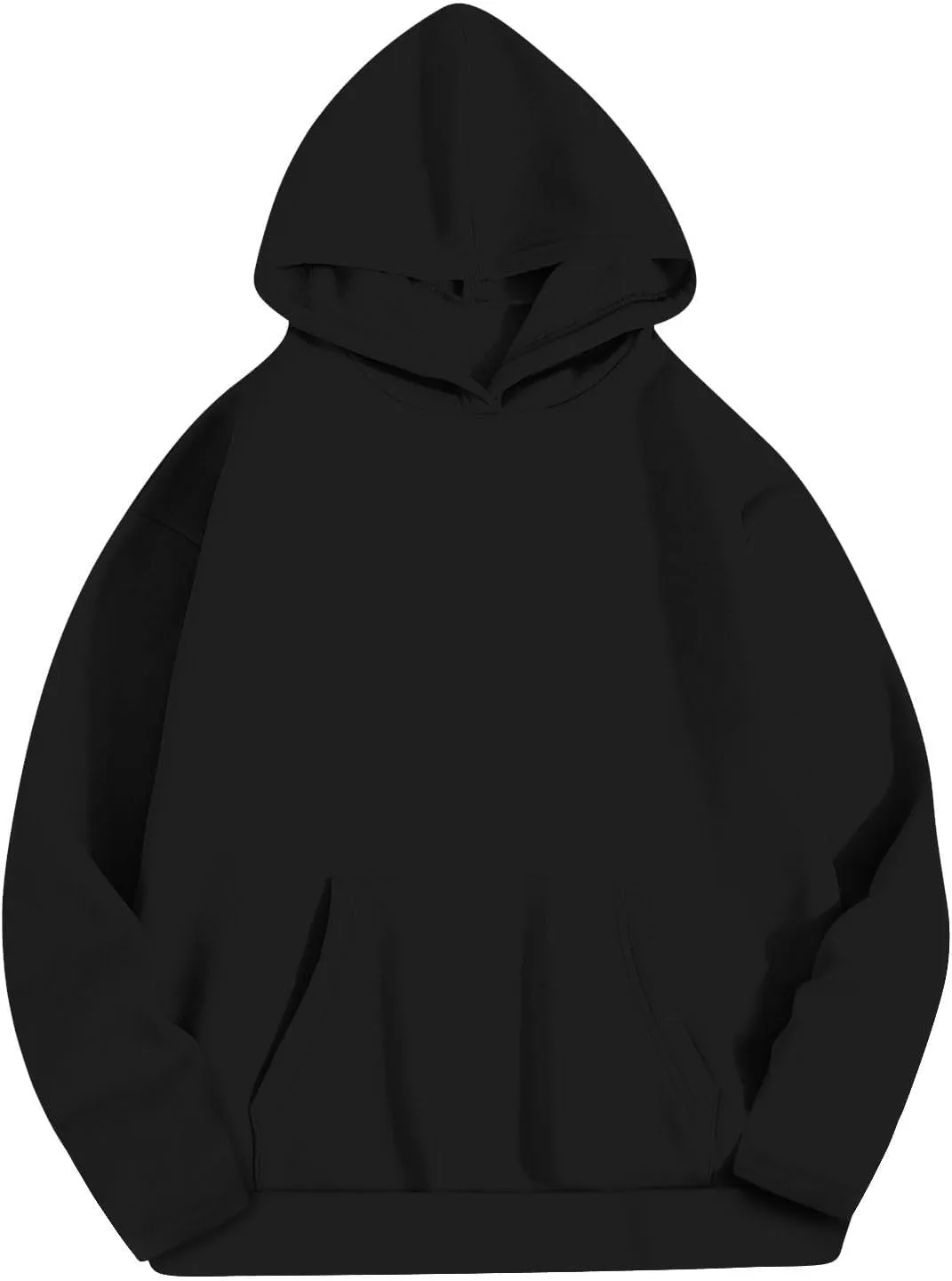 Women's Oversized Hoodies Fleece Sweatshirts Drop Shoulder Long Sleeve Sweaters Pullover Y2k Fall Outfits with Pocket