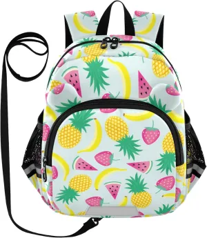 Yellow Banana Little Kid Toddler Backpack Baby Boys Girls Kindergarten Pre School Bags Cute Cartoon Backpacks for children